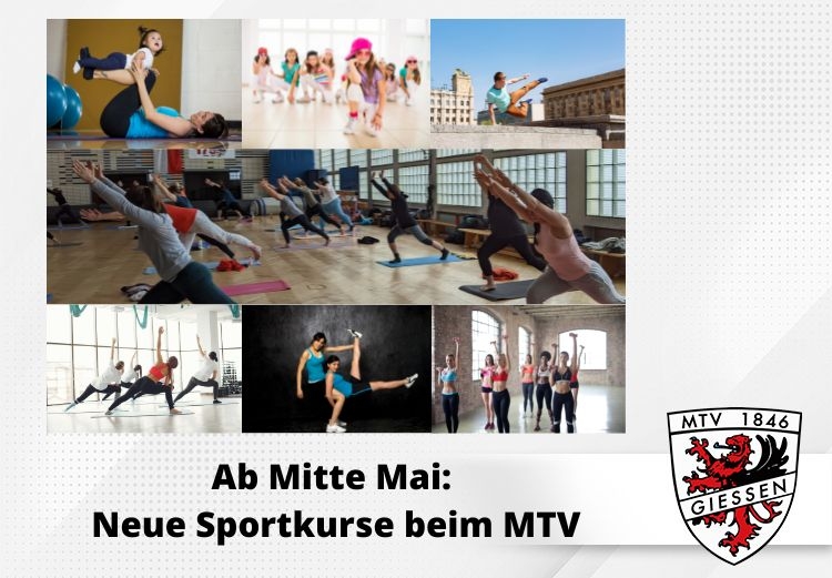 Neue Sportkurse beim MTV - jetzt anmelden